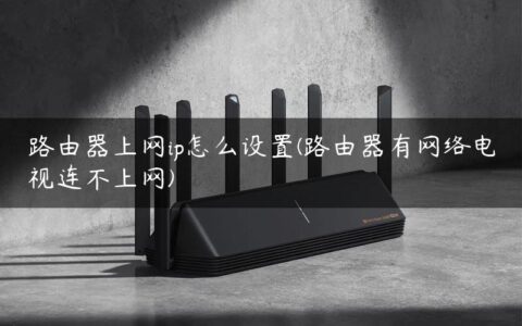 路由器上网ip怎么设置(路由器有网络电视连不上网)