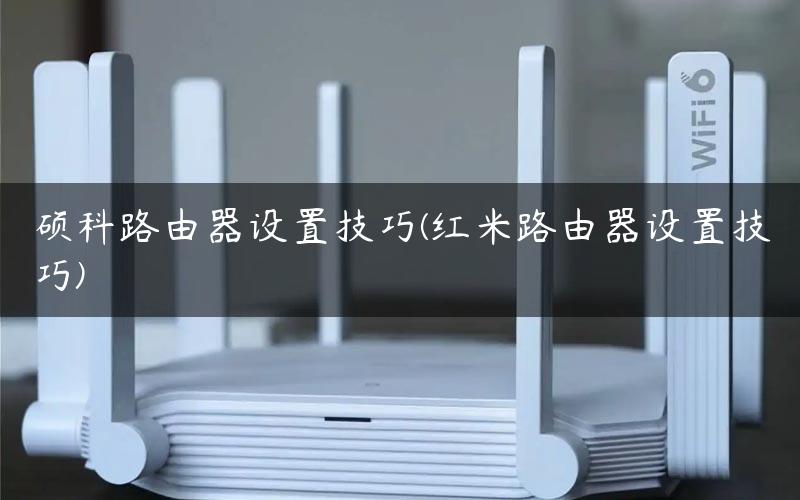 硕科路由器设置技巧(红米路由器设置技巧)