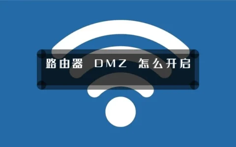 路由器 DMZ 怎么开启