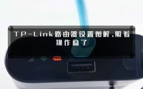 TP-Link路由器设置图解，照着操作稳了