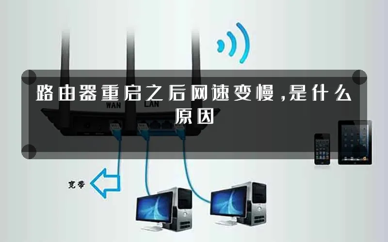 路由器重启之后网速变慢,是什么原因